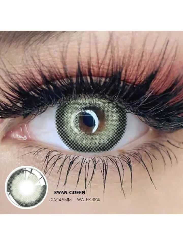 1 Pair Big Eye Color Soft Contact Eye Makeup Lenses