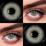 1 Pair Soft Colored Contact Lenses 1 Year Disposable Fashion Makeup Lenses Halloween