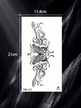 1 Pc Temporary Butterfly Tattoo Sticker