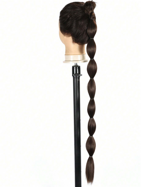 1pc Long Bubble Ponytail Wig, 28"/34" Options
