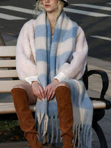 1pc Small Plaid Scarf Soft &amp;amp Warm For Autumn Winter Women Winter Scarves