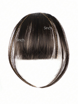 1pc Synthetic Air Bangs Wigs  Hair Women Girl Natural Short Fake Bangs Black Hair
