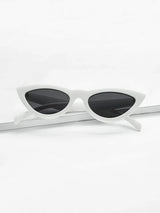 Cat Eye Two Tone Fashion Glasses