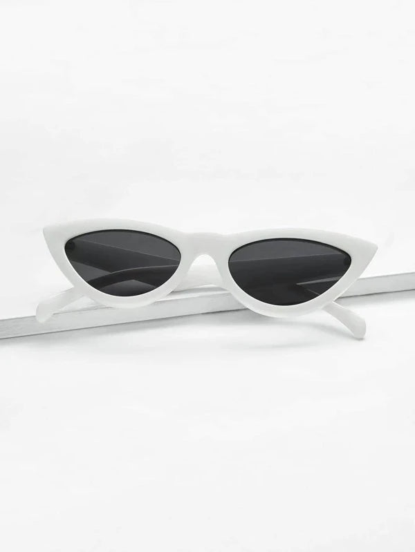 Cat Eye Two Tone Fashion Glasses