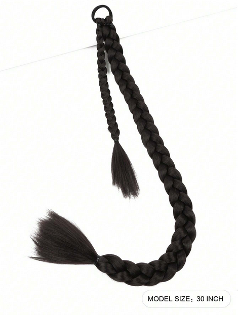 Extension With Hair Tie Straight Wrap Around Hair Extensions