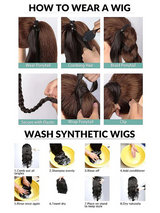 Extension With Hair Tie Straight Wrap Around Hair Extensions