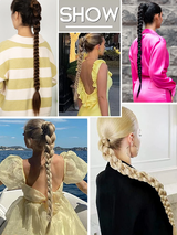 Extension With Hair Tie Straight Wrap Around Hair Extensions