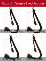 Extension With Hair Tie Straight Wrap Around Hair Extensions