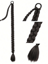 Extension With Hair Tie Straight Wrap Around Hair Extensions