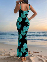 Glamance Livia Canto Studio Floral Print Elegant Vacation Beach Romantic Bodycon Women's