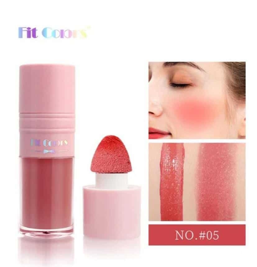 Highly Pigmented Liquid Blush, -Wearing Brightening