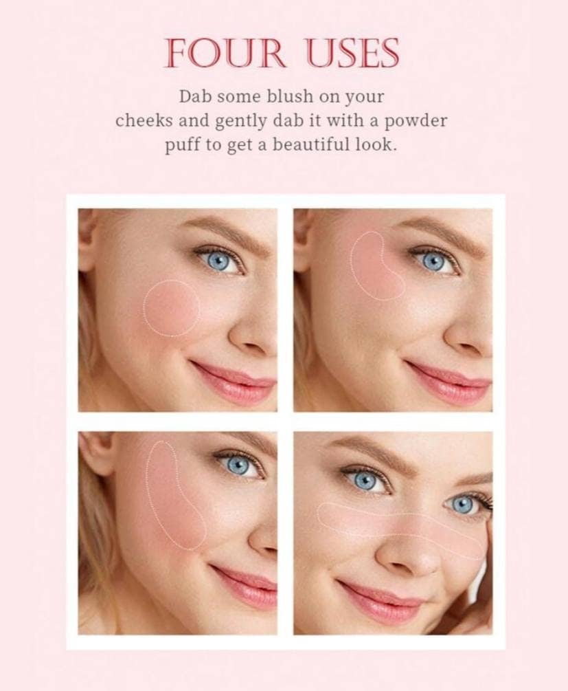 Highly Pigmented Liquid Blush, -Wearing Brightening