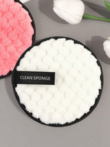 MAANGE 3pcs Makeup Remover Puff,Soft And Skin Friendly Face Towel,Cleanning Tools