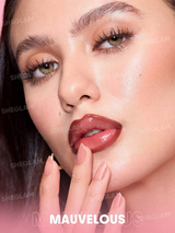 SHEGLAM Fall In Line Peel Off Lip Liner Stain-Mauvelous Henna,Lip Combo Mauvelous