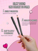 MissIyn Intense Color Liner No.50 Dip Black, Creamy, Eyeshadow &amp; Eyeliner Pencil,