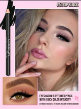 MissIyn Intense Color Liner No.50 Dip Black, Creamy, Eyeshadow &amp; Eyeliner Pencil,