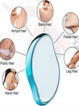 Nano Glass Grinding Hair Removal Device, Creative Physical Depilation Exfoliating Tool, Harmless To Skin