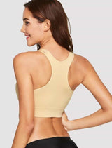 Racer Back Plain Bralette