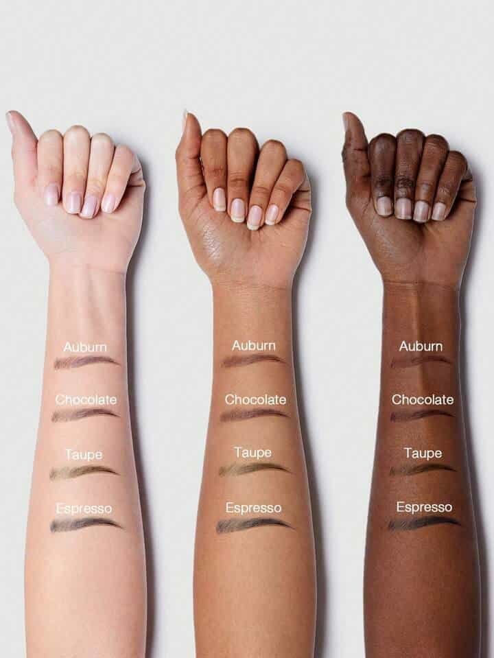 SHEGLAM Brow-Fection Angled Brush &amp; Dip Liquid Eyebrow Gel Pen Chocolate Hair