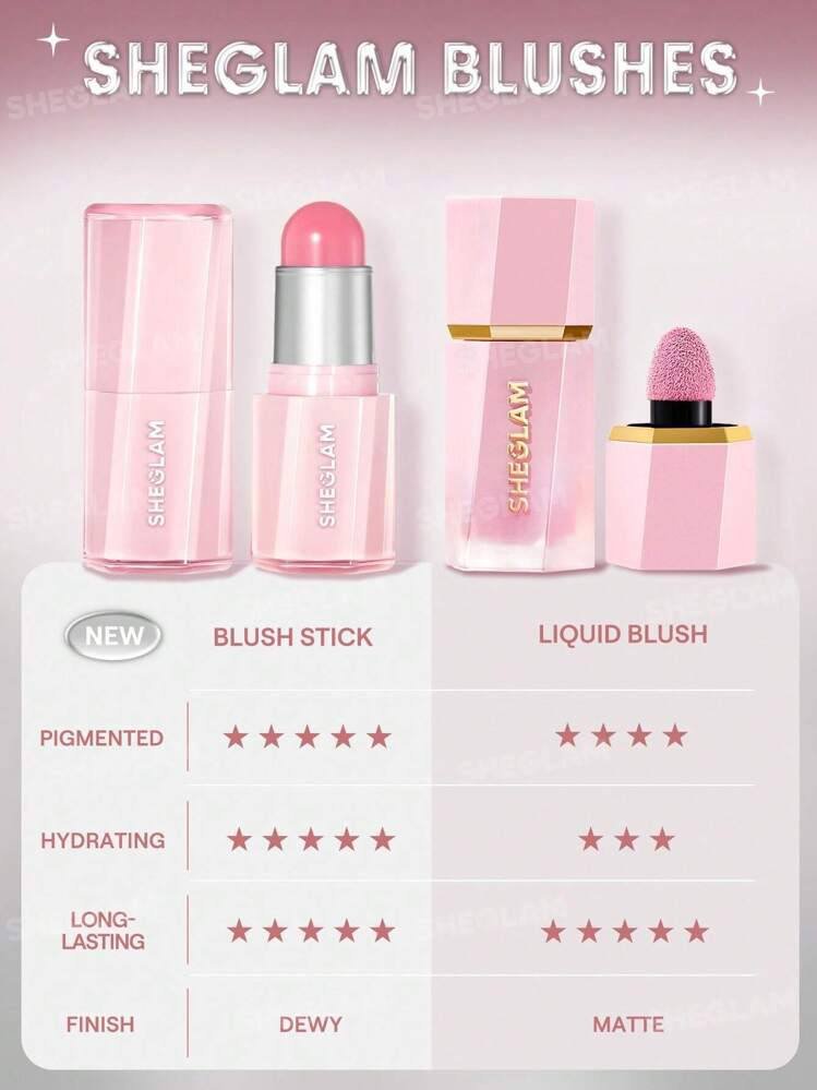 SHEGLAM Buttery Bliss Blush Stick-Love Cake Father's Day Graduation