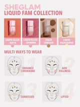SHEGLAM Color Bloom Liquid Blush-On Point Liquid Blush