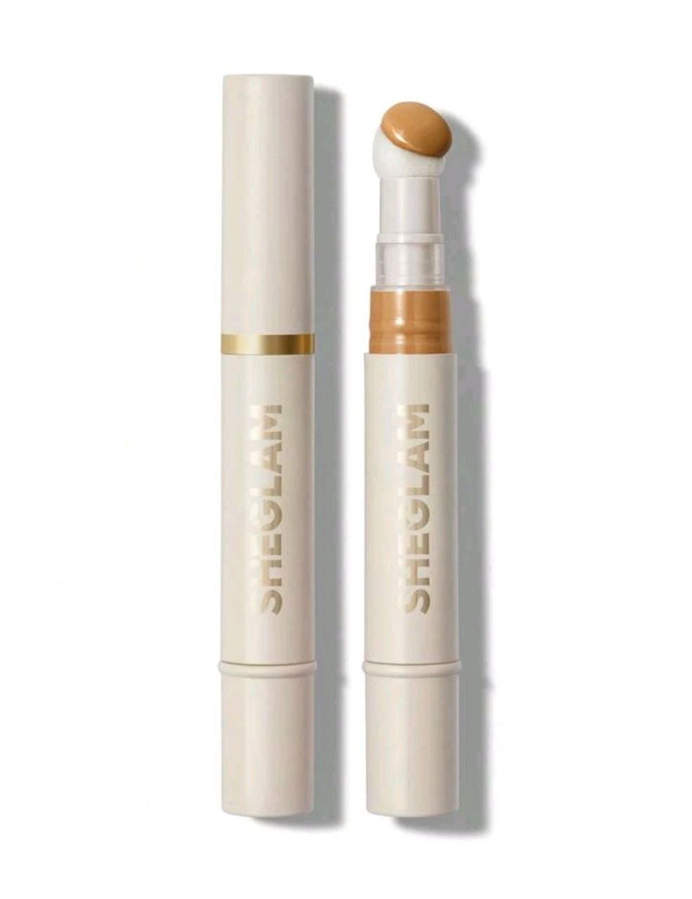 SHEGLAM Complexion Boost Concealer-Golden Sponge-Head Applicator Matte Liquid Concealer