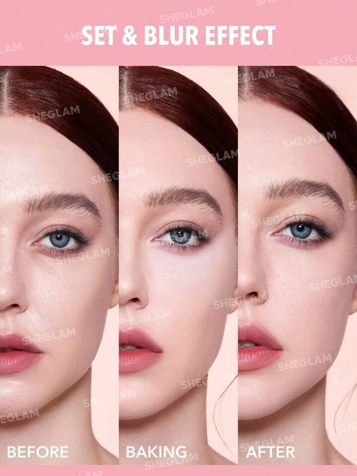 SHEGLAM Insta-Ready Face &amp; Under Eye Setting Powder Duo-Bubblegum