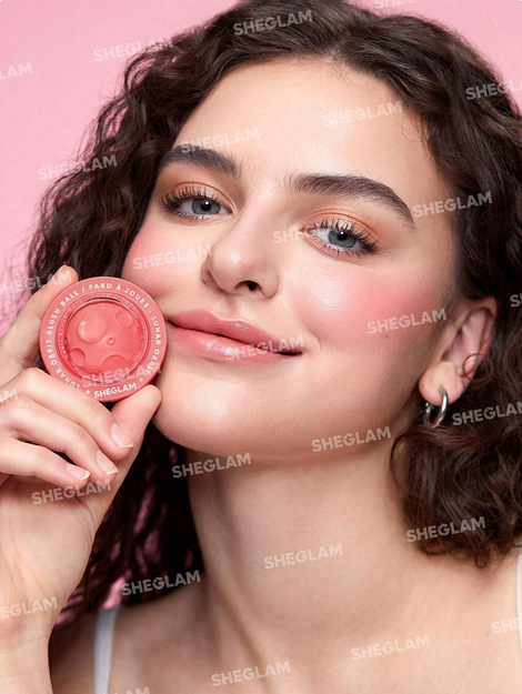 SHEGLAM Lunar Orbit Blush Ball-Delight Cream Blush Cream Non-Fading Multi-Use Spaceship
