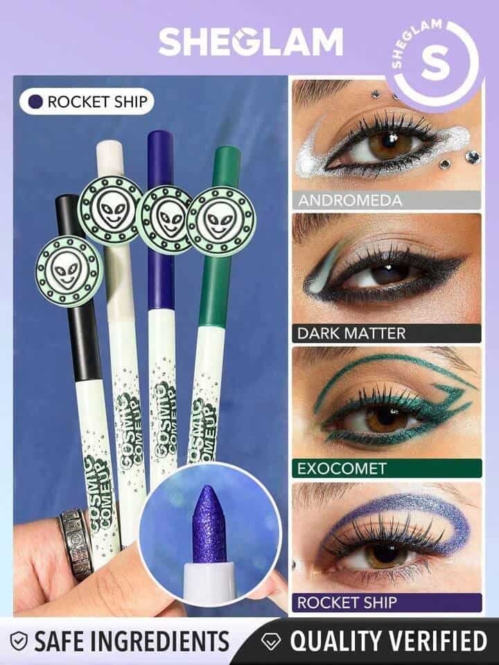 SHEGLAM Milky Way Eyeliner Pencil-Rocket Ship