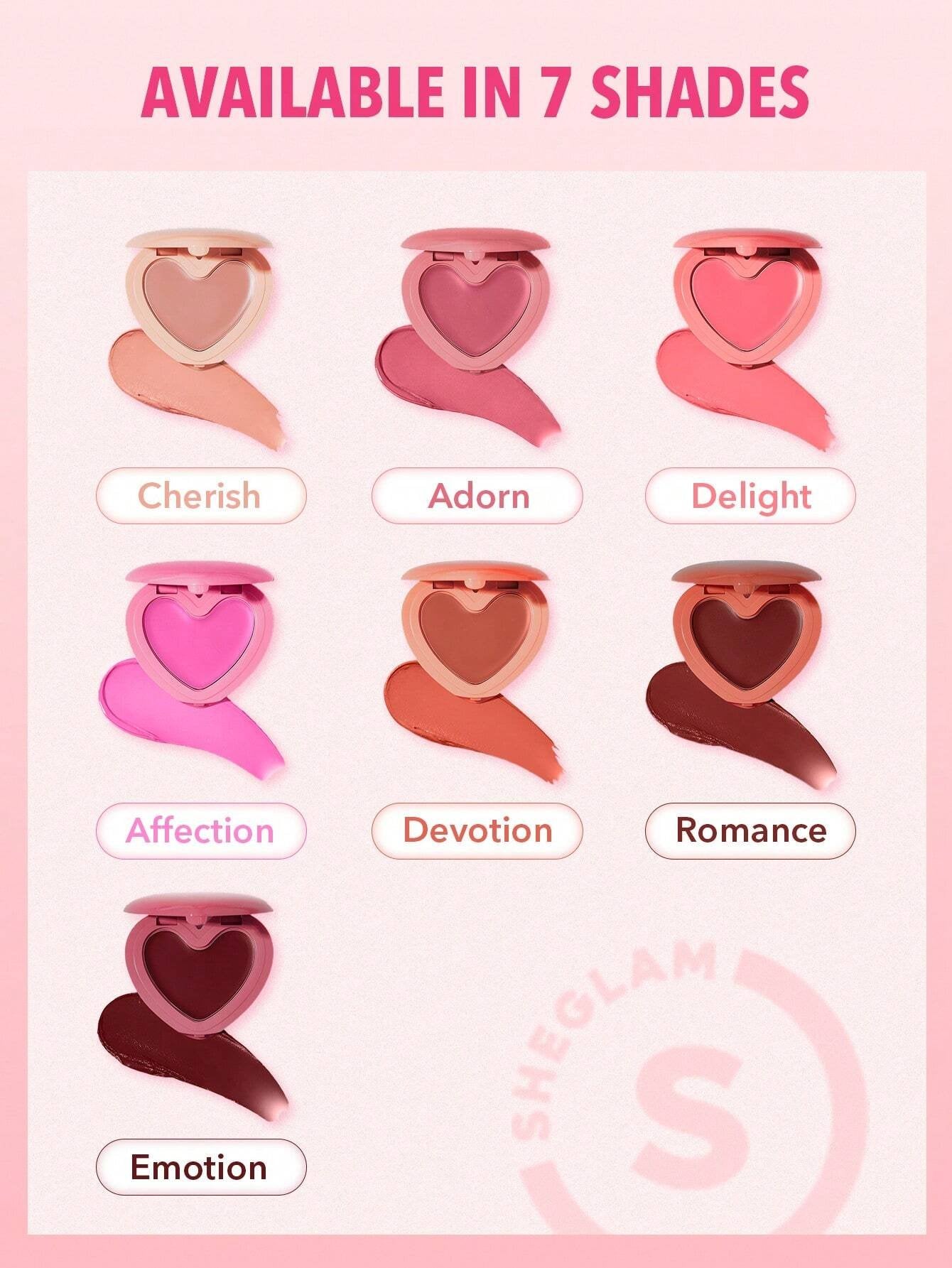 SHEGLAM Playing Cupid Cream Blush-Adorn