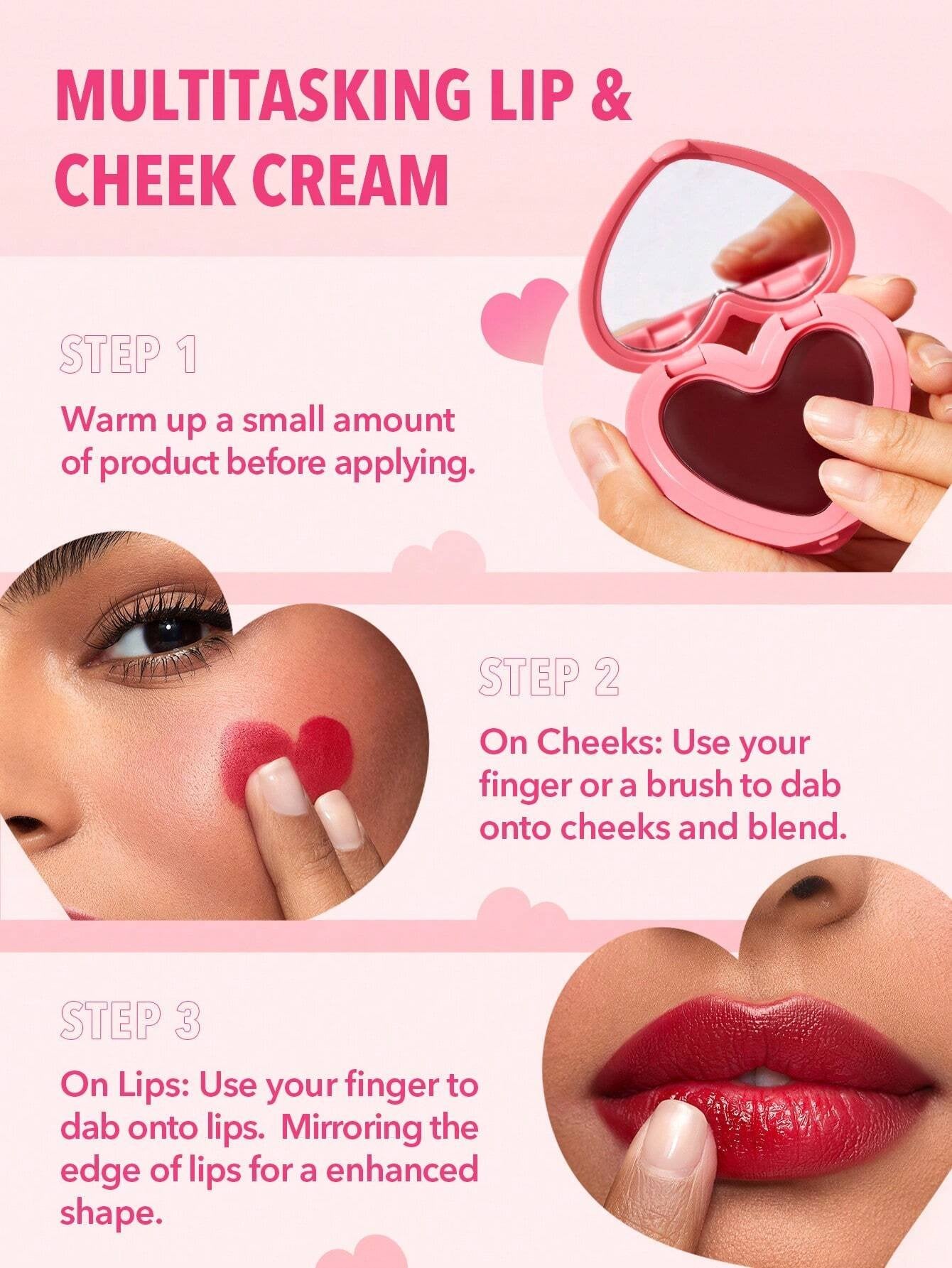 SHEGLAM Playing Cupid Cream Blush-Adorn