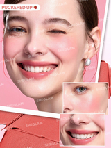 SSHEGLAM Strawberry Whirl Cheek &amp; Lip Cream Stack Rare Brand Beauty Makeup Face Paint