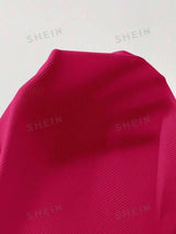SHEIN BAE Women Hollow Out Tight Cropped Single-Shoulder Top For Summer