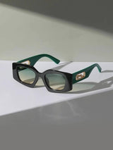 Square Frame Summer Sunglasses for Beach