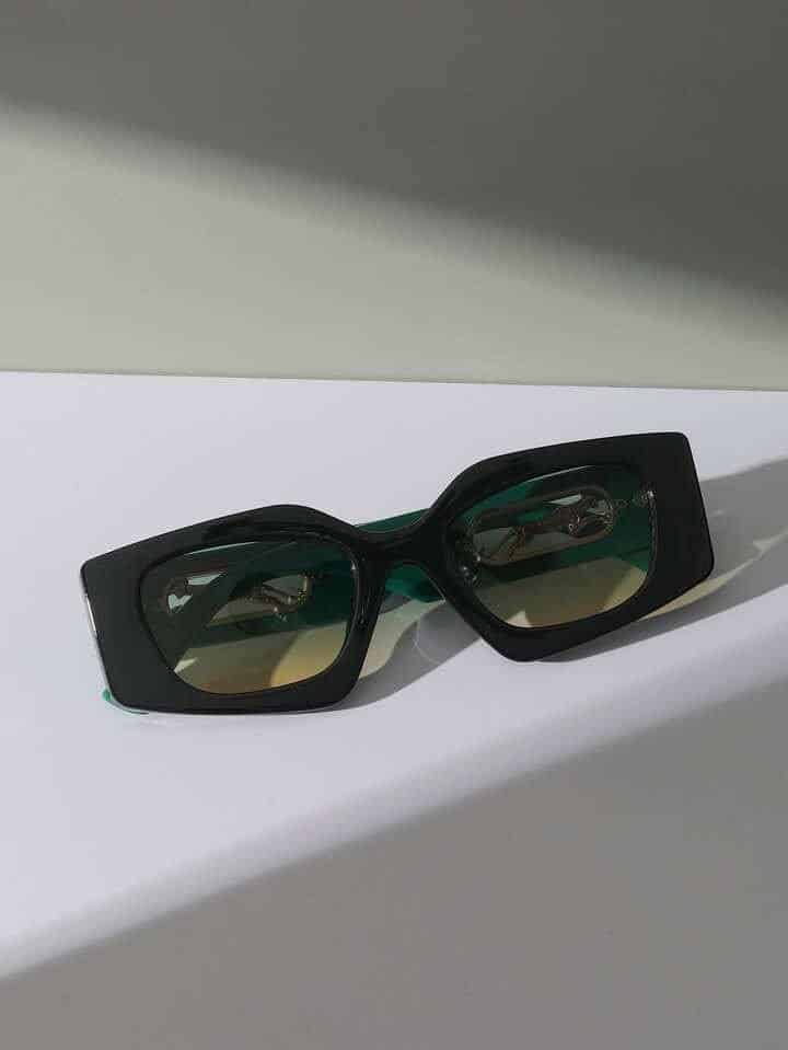 Square Frame Summer Sunglasses for Beach
