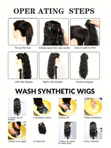 Synthetic Clip In Ponytail Hair Extension 22 Inch 140g Straight Dark Browm Claw