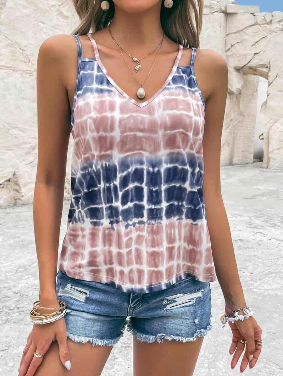 Tie Dye Tank Top