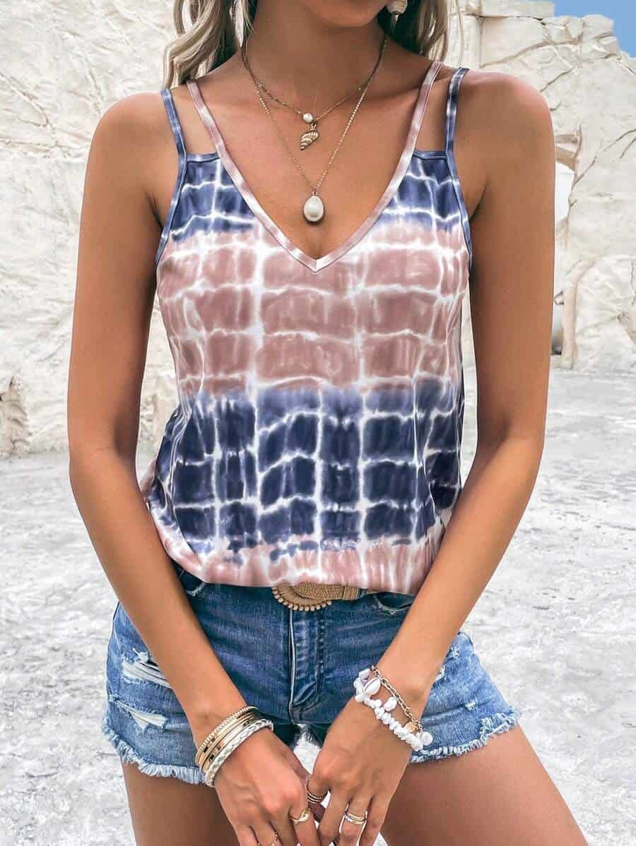 Tie Dye Tank Top