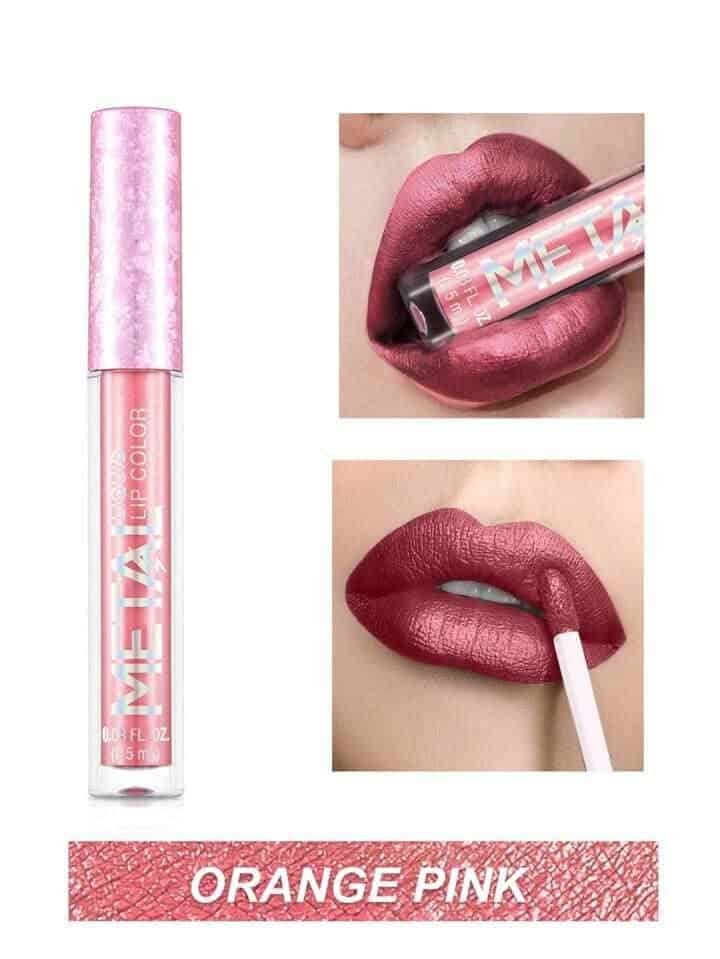 Waterproof Liquid Lipstick,Lip Gloss  Lip Cream Sakura Pink