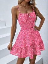 Women Casual Sleeveless Floral Dress,Summer For Women