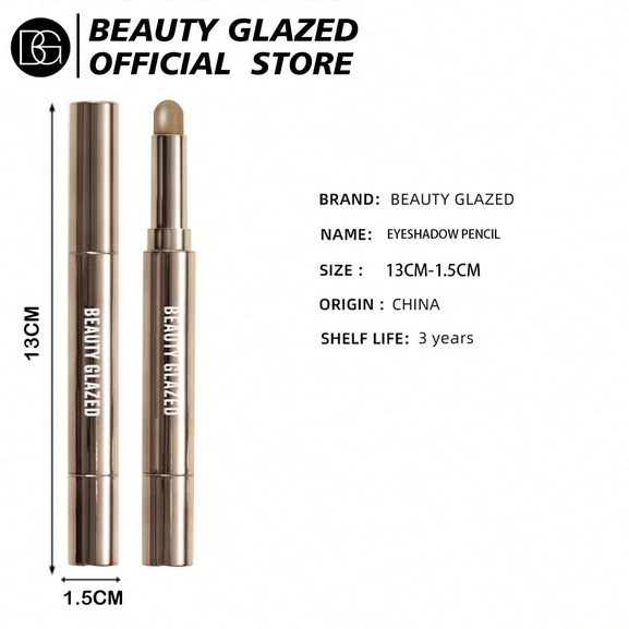 beauty glazed Waterproof Eyeshadow Stick, Pearlescent Shimmery Makeup Effect
