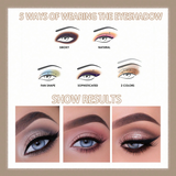 beauty glazed Waterproof Eyeshadow Stick, Pearlescent Shimmery Makeup Effect