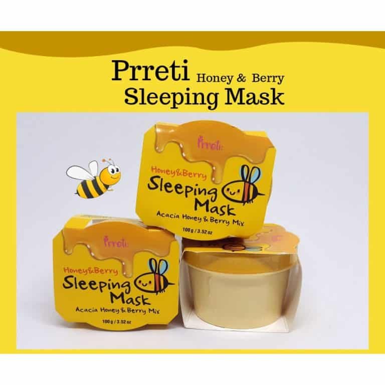 Prrtei honey &berry sleeping mask