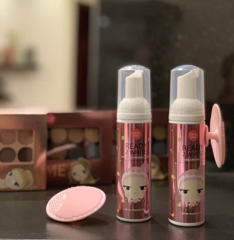 Cathy doll Ready 2white 2in1 bubble mousse cleanser