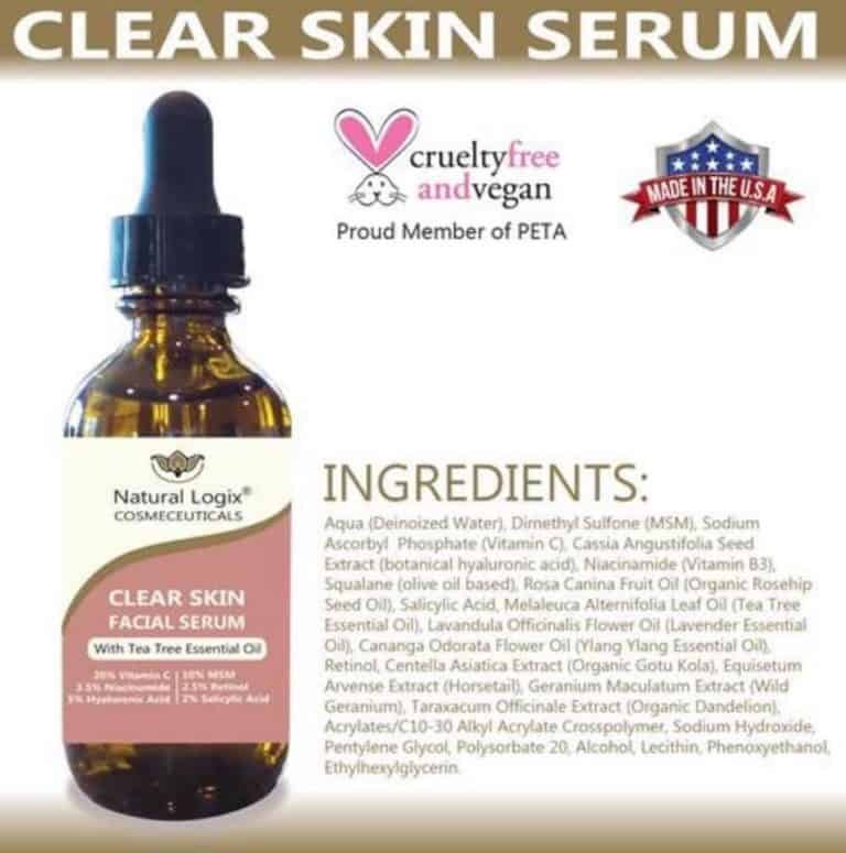 ‏NATURAL LOGIX ANTI-AGING CLEAR SKIN SERUM