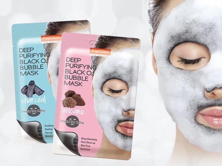 Purederm Deep Purifying BLack O2 Bubble Mask