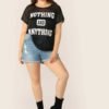 Plus Slogan Graphic Sheer Tee