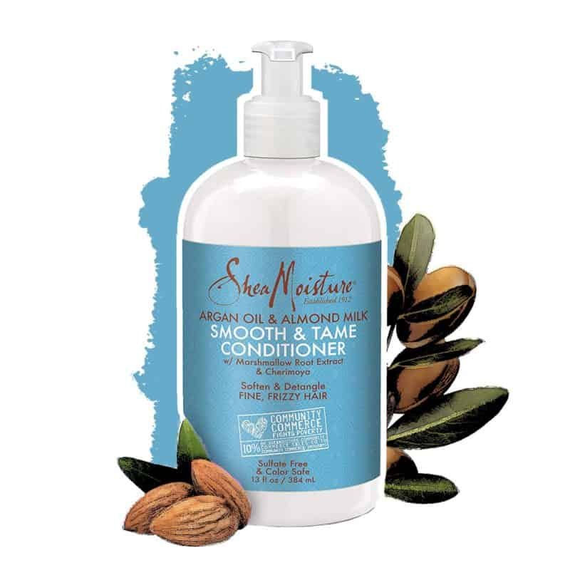 Shea Moisture Argan Oil & Almond Milk Smooth & Tame Conditioner ⋆ Women