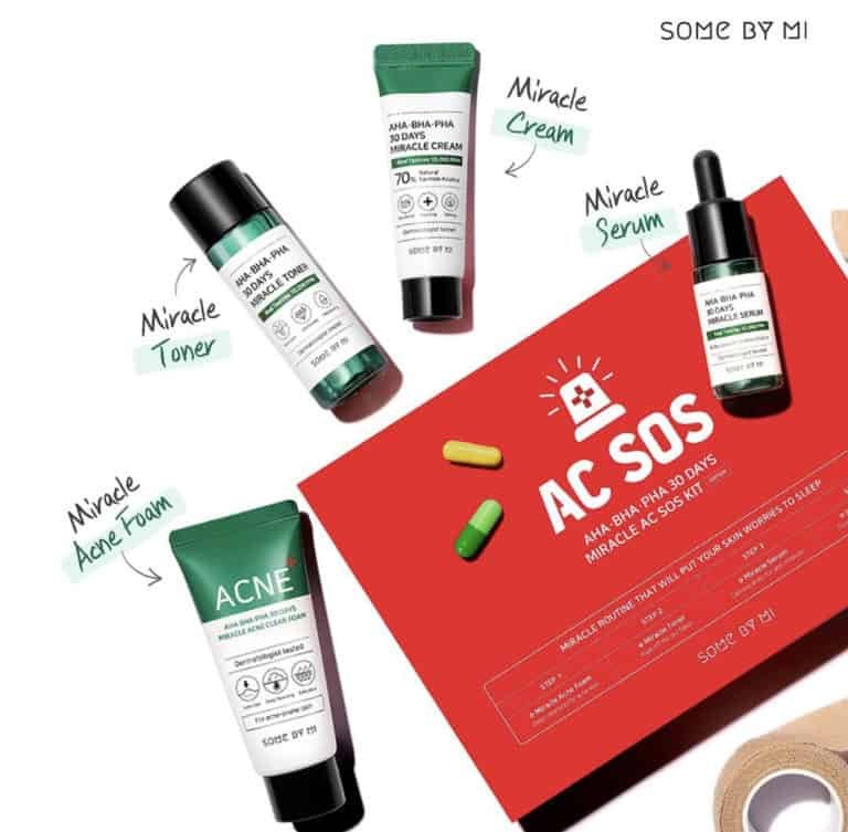 SOME BY MI – AHA, BHA, PHA 30 Days Miracle AC SOS Kit