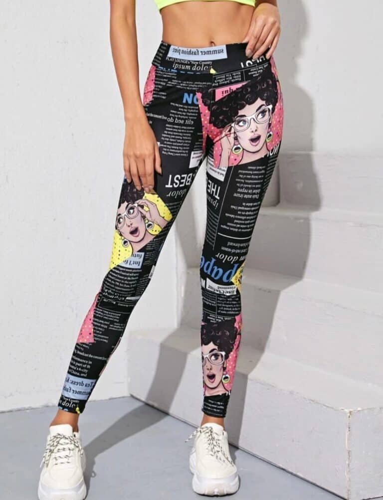 Pop Art Print Leggings